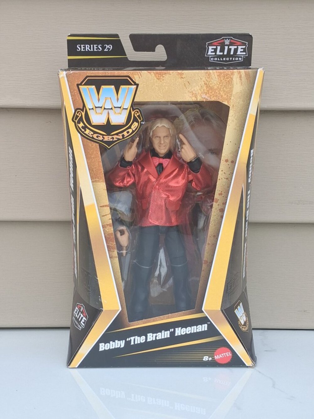 WWE Elite Collection Legends Series Bobby "The Brain" Heenan (Red Jacket) Figure
